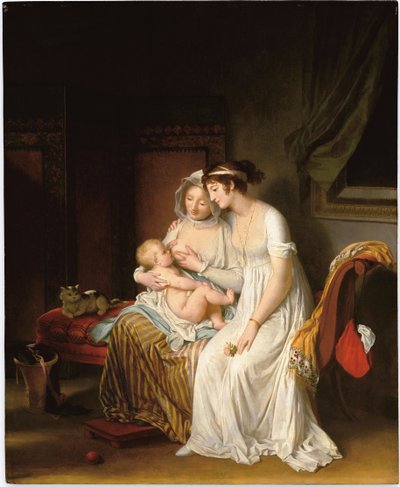 La nodriza, c.1802 de Marguerite Gerard