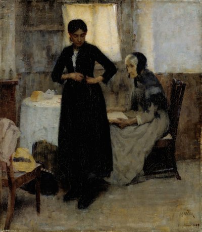 Al mundo exterior, 1889 de Maria Wiik