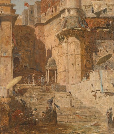 Benares, 1913 de Marius Bauer