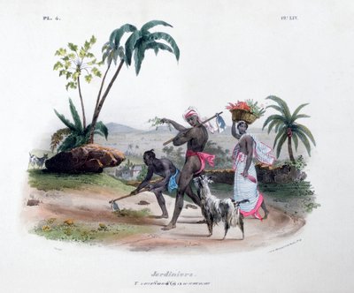 Jardineros, 1828 de Marlet et Cie