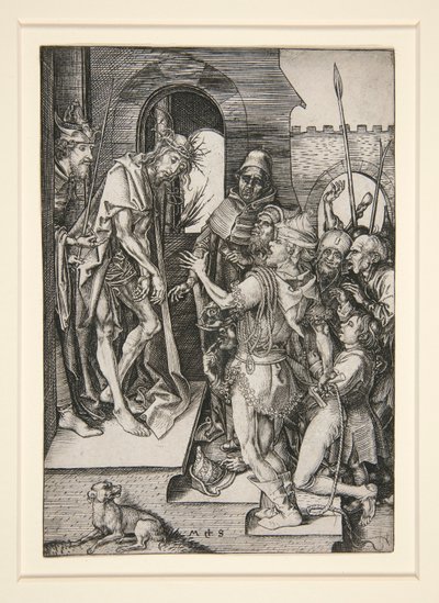 Cristo presentado al pueblo (Ecce Homo) de Martin Schongauer