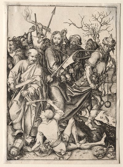 La Pasión: Cristo capturado de Martin Schongauer