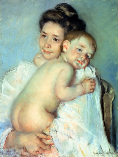 La joven madre de Mary Cassatt