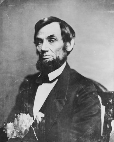 Abraham Lincoln, 1861 de Mathew B. Brady