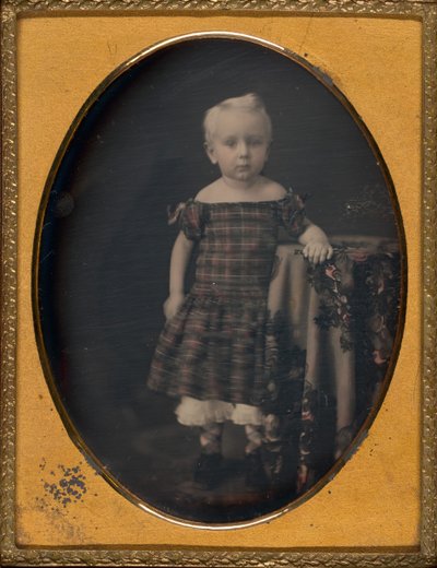 Retrato sin título de un niño de Mathew Brady