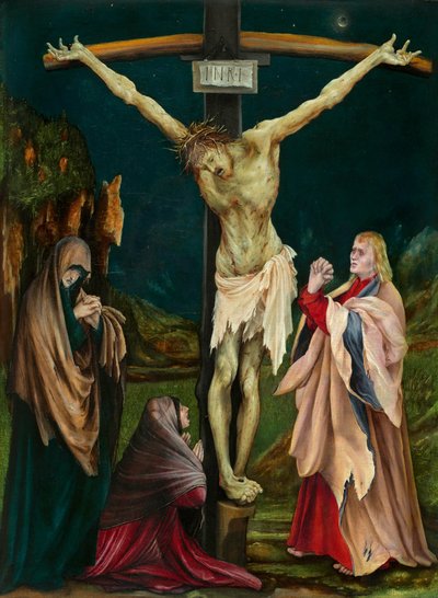 La pequeña crucifixión de Matthias Grünewald