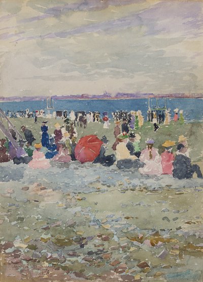 playa reverencia de Maurice Brazil Prendergast