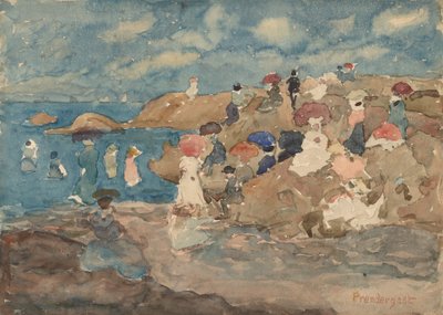 Playa de Revere de Maurice Brazil Prendergast