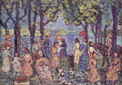 Verano, Nueva Inglaterra, 1912 de Maurice Brazil Prendergast