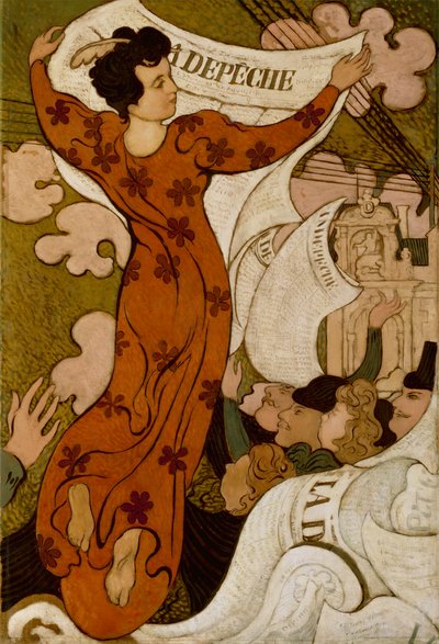 La Dépêche de Toulouse, 1892 de Maurice Denis