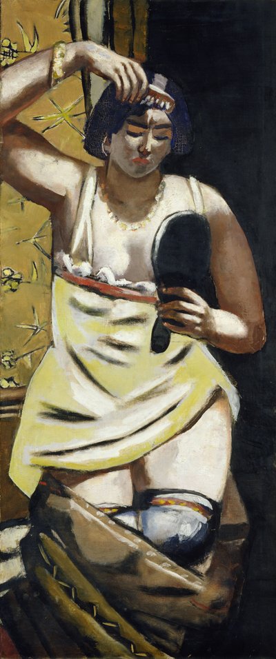 Mujer gitana de Max Beckmann