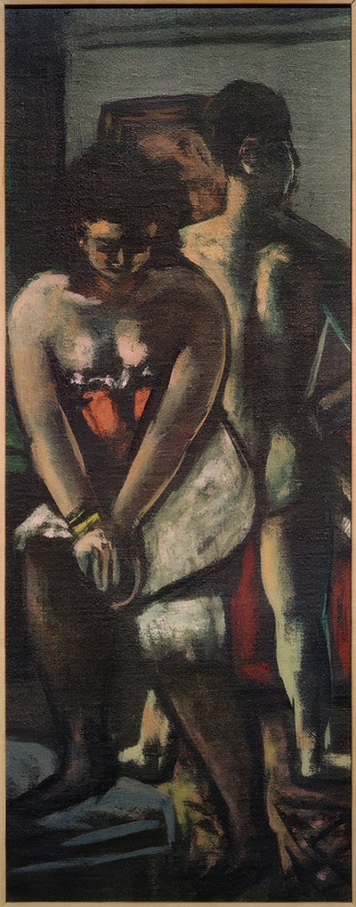 Pequeña toilette matutina de Max Beckmann