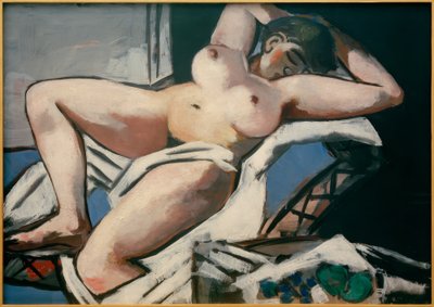 Desnudo acostado de Max Beckmann