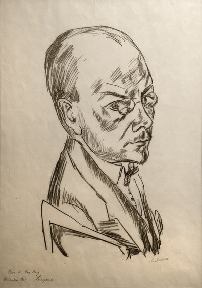 Retrato de Georg Swarzenski de Max Beckmann