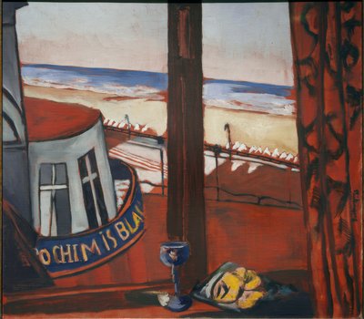 Scheveningen, cinco de la mañana de Max Beckmann