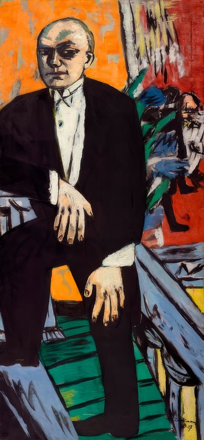 Autorretrato de Max Beckmann