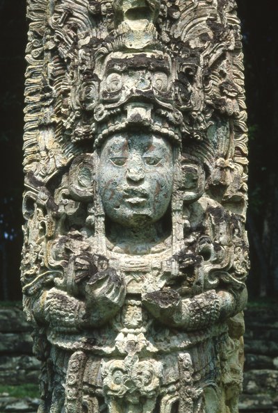 Estela H de Copán de Mayan