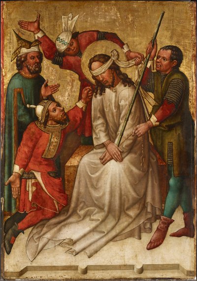 burla de cristo de Meister des Andreasaltars