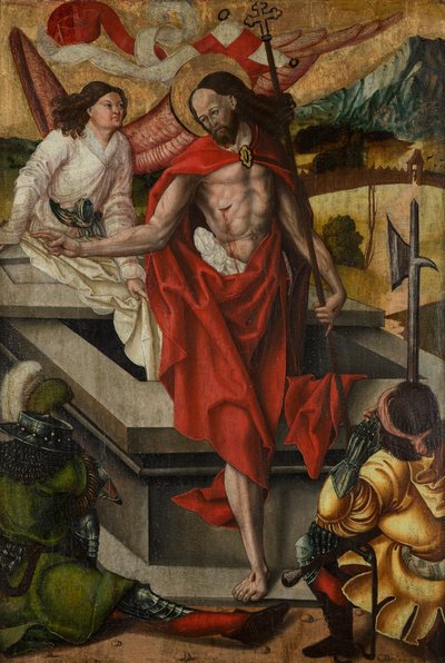 resurrección de cristo de Meister des Christophorus mit dem Teufel