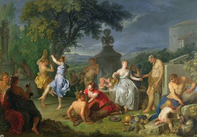 Bacanal, 1719 de Michel Ange Houasse