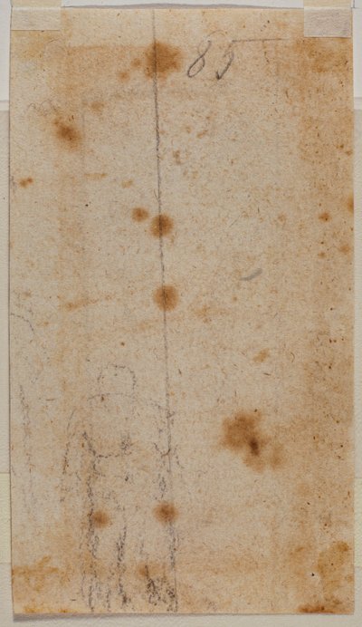 Esquema de la figura de Michelangelo Buonarroti