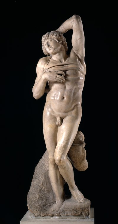 El Esclavo Moribundo, 1513-1515 de Michelangelo Buonarroti