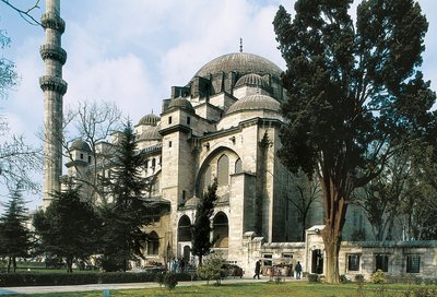 Mezquita de Suleymaniye de Mimar Sinan