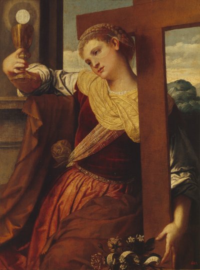 La Alegoría de la Fe de Moretto da Brescia