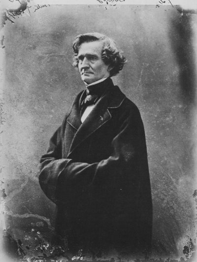 Hector Berlioz, compositor romántico francés de Nadar