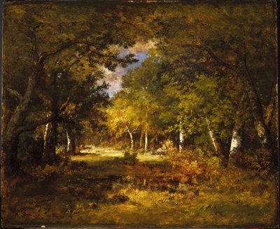 Escena del bosque de Narcisse Virgilio Díaz