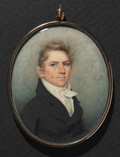 Retrato de un hombre de Nathaniel Rogers