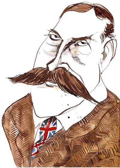 Sir Edward Elgar, 2022 (tinta) de Neale Osborne