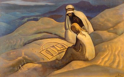 Signos de Cristo, 1924 de Nikolai Konstantinowitsch Roerich