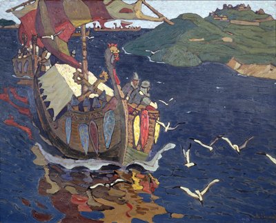 Visitantes del extranjero, 1901 de Nicholas Roerich