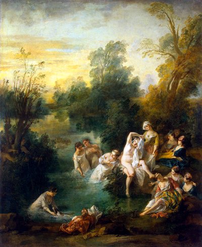 Verano, c. 1730 de Nicolas Lancret