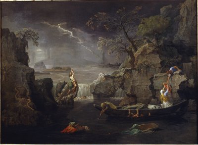 Invierno o diluvio de Nicolas Poussin