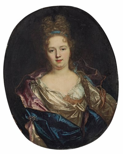 Retrato de una dama de Nicolas de Largillière