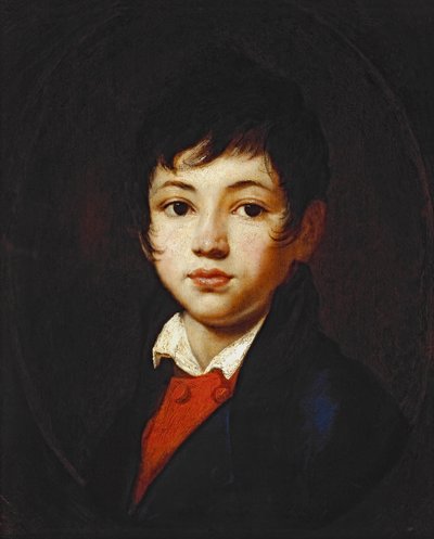 Retrato de Alexander Chelishchev de Orest Adamovich Kiprensky