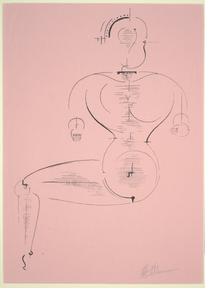 Figura H 2 de Oskar Schlemmer