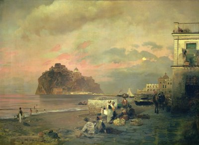 Ischia, 1884 de Oswald Achenbach