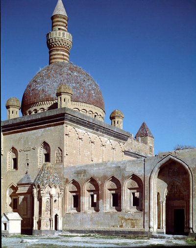 Patio y mezquita del Palacio de Ishak Pasa de Ottoman School