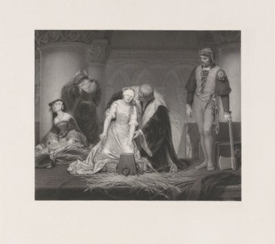 La ejecución de Lady Jane Grey de Paolo Mercuri