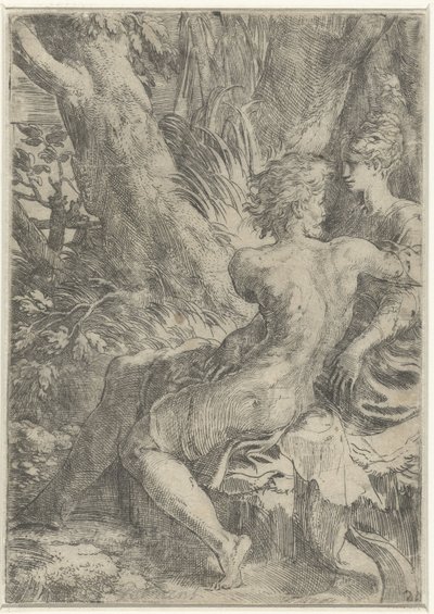 Pareja de enamorados de Parmigianino