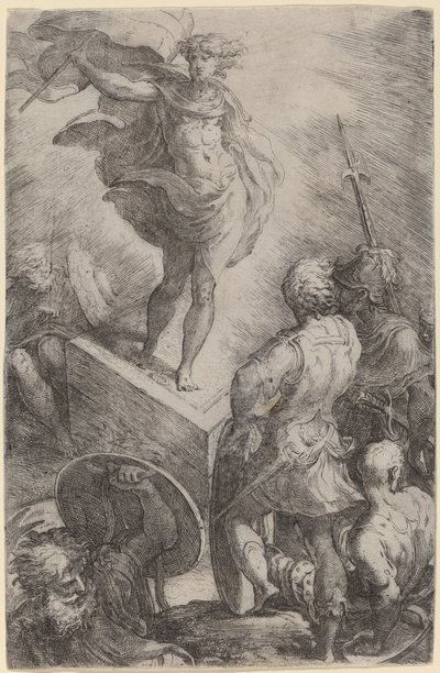 La Resurrección de Cristo de Parmigianino