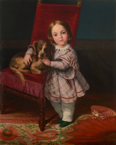 Retrato de Vittoria Balze, 1845 de Paul Balze