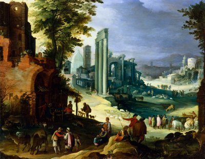 Vista de Roma, c1574-1626 de Paul Bril