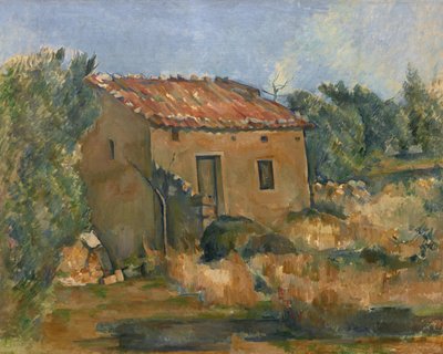 Casa Abandonada cerca de Aix-en-Provence de Paul Cézanne