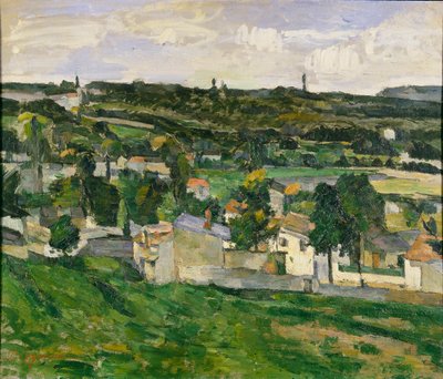 Cerca de Auvers-sur-Oise de Paul Cézanne