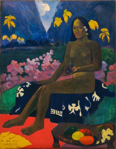 La semilla de los Areoi, 1892 de Paul Gauguin