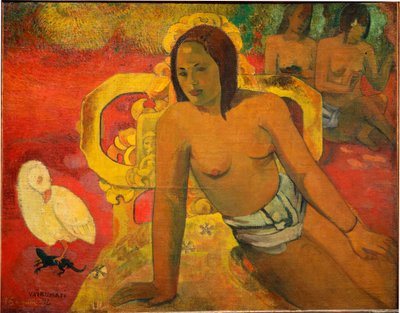 Vairumati - Mujer de las Islas Marquesas de Paul Gauguin